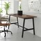 Flash Furniture Redmond 60x24 Conf Tbl w/1in. Thick Dbl Sided Laminate Tbl Top w/PVC and A-Frame Steel Bse, Walnut MT-M6024-WLT-ABF-GG - alternate 9
